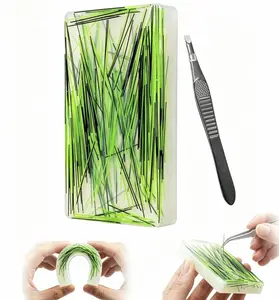 Rectangle Silicone Skin Picking Sensory Toy with Tweezers - Portable Sensory Pad for Focus, Calm, Repeating Behaviors Needs - Ideal for Adults, Kids