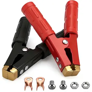800A Heavy Duty Pure Copper Jumper Cables Boost Clamp   Charger Clamps (2 PCS)