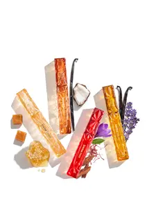 Juwrae Women's Luxury Roll-On Perfume Oil Collection - 4 x 7ml Travel-Size, Long-Lasting Fragrances (Cremosa, Madagas, Cocovani, Amami)