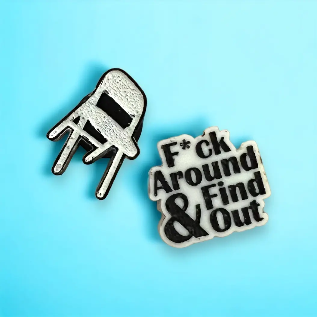 F*ck Around Shoe Charm Set