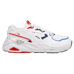 PUMA Womens Bmw M Motorsport Trc Lyft Lace Up Sneakers Shoes Casual - White