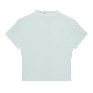Essential Slim Fit Mock Neck T-Shirt