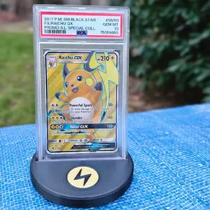 3D printed Lighting Pokemon PSA Slab only Holder - Keep Your Cards Stylish (Card Not Included)