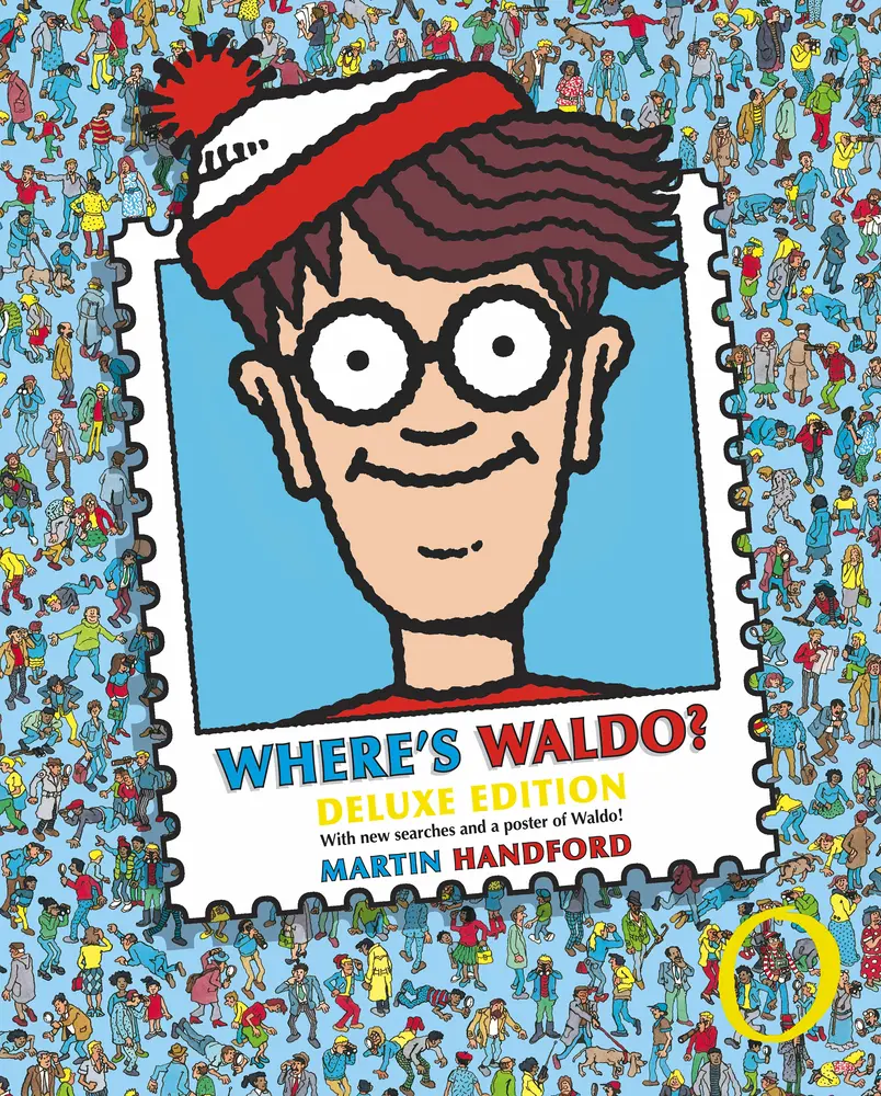 USED Book - Where's Waldo?: Deluxe Edition (a Hidden Object Search-And-Find Puzzle Book - A Perfect Gift & Travel Companion for All Ages) by Handford, Martin (Hardcover) - english