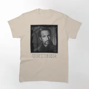 Hans Gruber T-Shirt Iconic Die Hard Villain Tribute with Hans Gruber Design Perfect for Action Movie Fans and 80s Nostalgia Enthusiasts Unique and Stylish Apparel