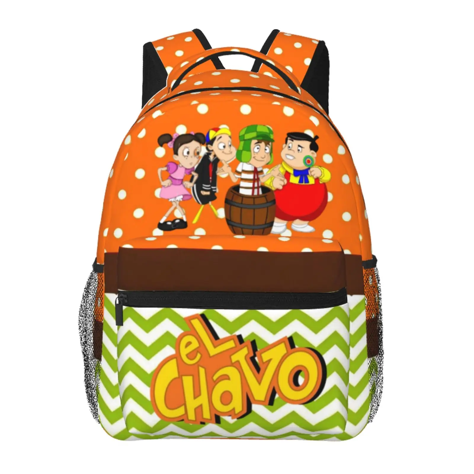 El chavo Backpacks Chavo Travel Casual Laptop Backpack Hiking Daypack El chavo del ocho party supplies stuffs for birthday, anniversary, party gifts