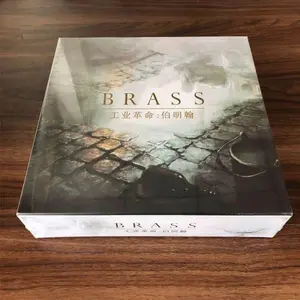 Brass: Birmingham Strategy Board Game, Vintage Industrial Theme, Steam Era Atmosphere, for Hardcore Players, Economic Development Simulation