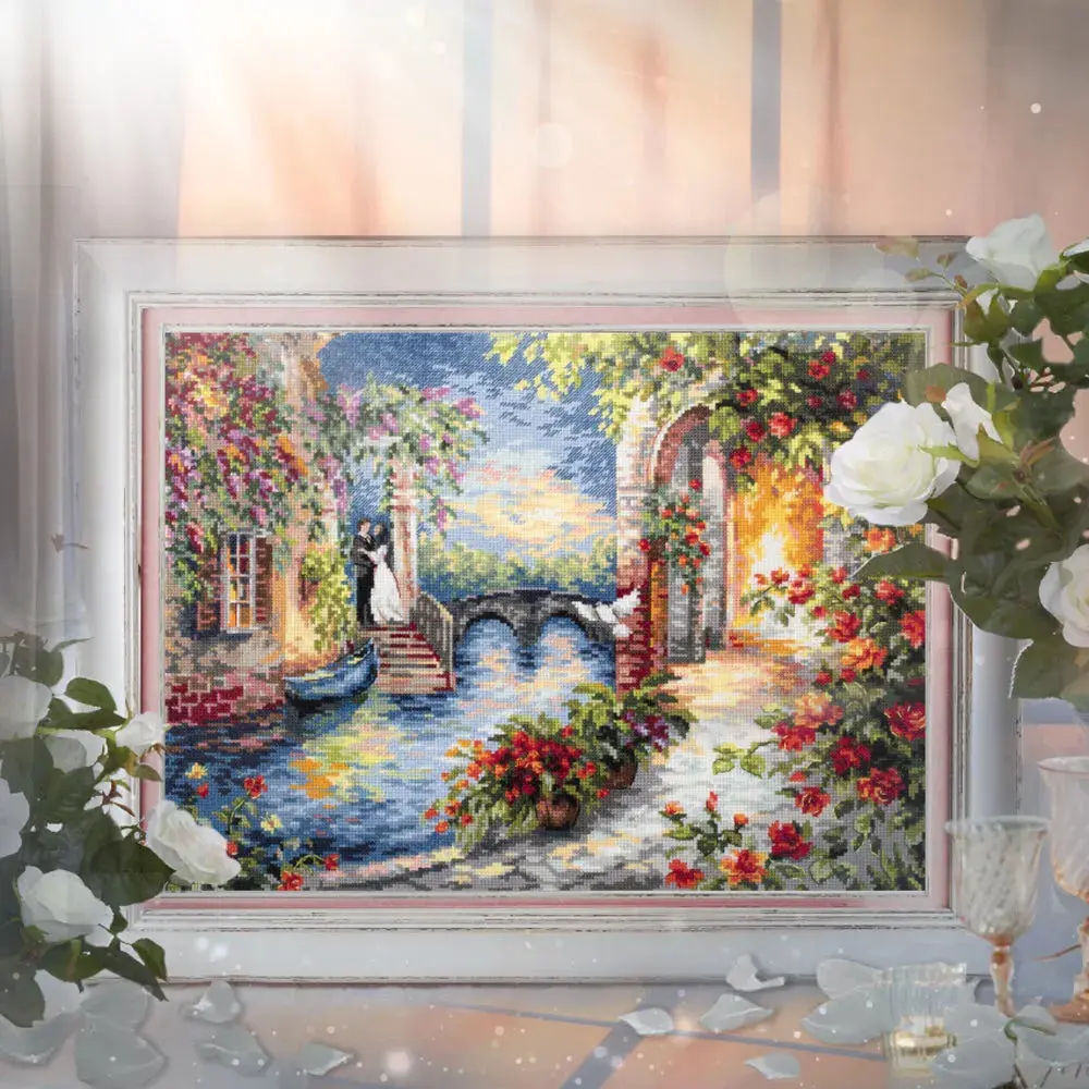 Dreams Come True! Counted Cross Stitch Kit by Magic Needle 110-082