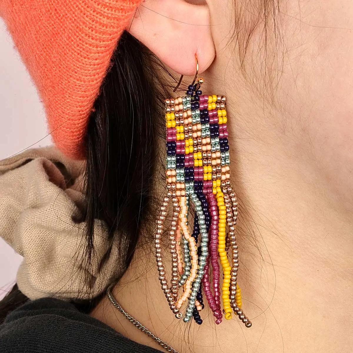 Kit - Playful Pixels Square Stitch Earrings