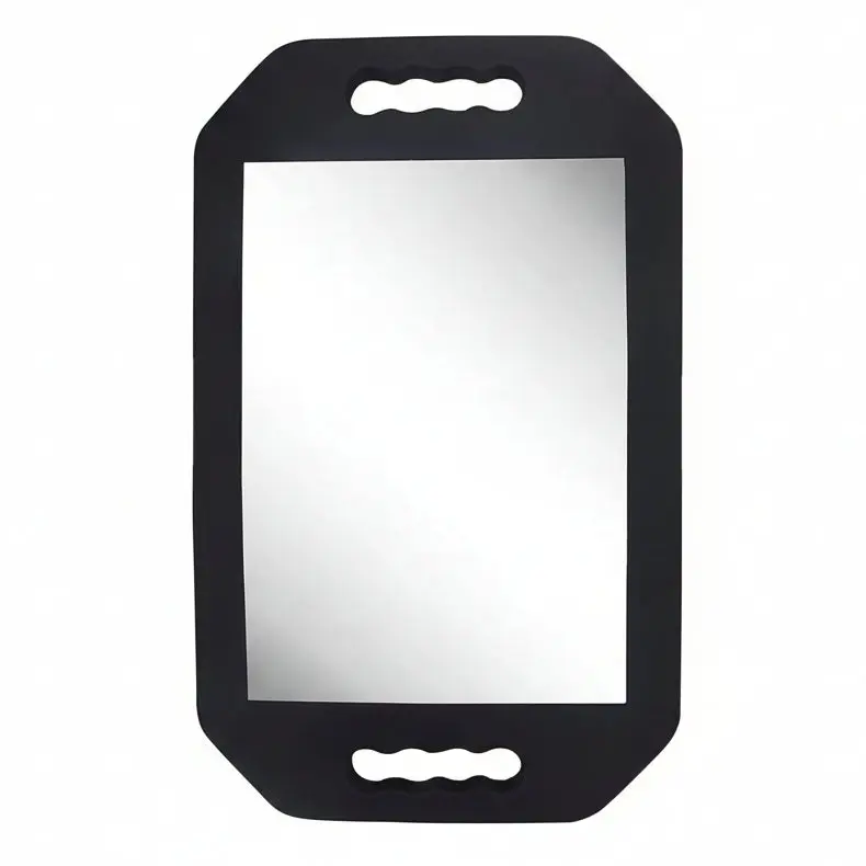 Large 2-Handle Barber Mirror, Ideal for Hair Cutting, Beauty & Personal Care Makeup Mirror, Two Handles