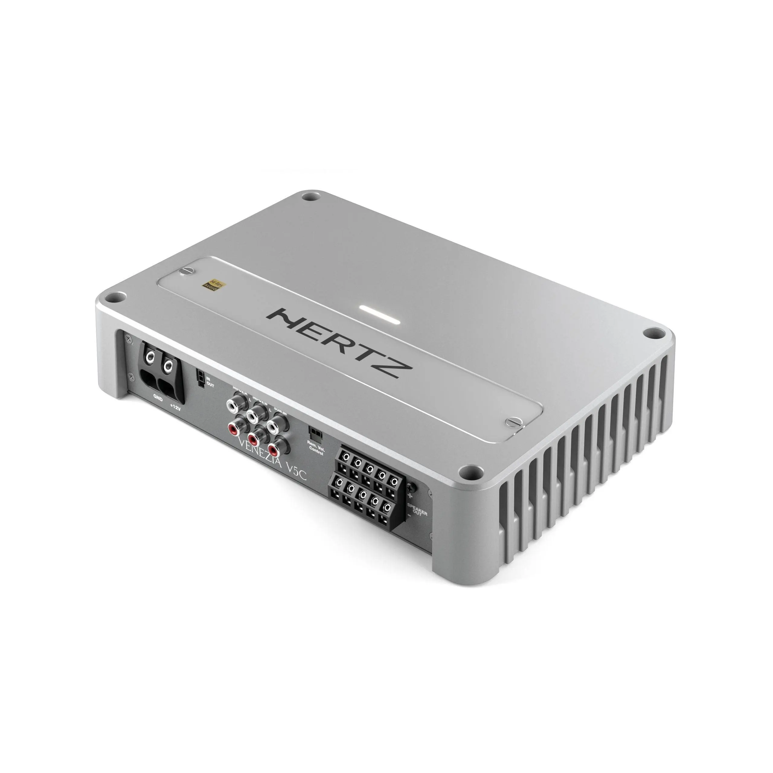 Hertz Venezia V5C 5-Channel Compact Marine Amplifier, 1010W RMS, Class-D
