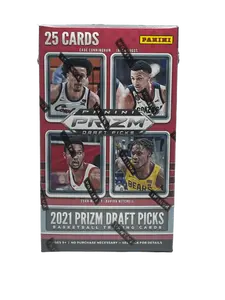 2021 Panini Prizm Basketball Draft Picks Cereal Box (25 Cards Per Box) - Retail Exclusive On Campus Inserts