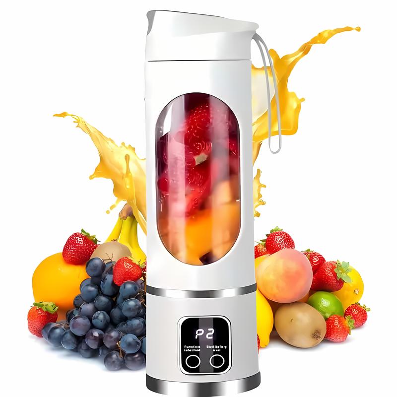 The Ultimate Portable Mini Blender & Juicer!Rechargeable USB Blender Bottle for Smoothies, Shakes, Baby Food & Vegetables on the Go - Perfect for Travel, Gym, Back to School, Home & Outdoor Use - Leakproof, Quick, Easy, Healthy Drinks in Seconds