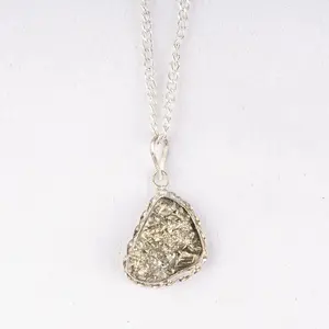 Raw Pyrite Crystal Pendant to Manifest Wealth & Protection Evil Eye Bracelet Natural Clear Citrine Quartz Wands