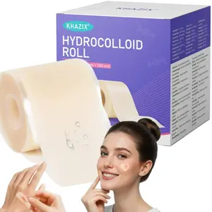 1pcs, Prettystart,  Hydrocolloid Tape Roll, Waterproof Breathable Custom‑Cuttable Stickers, Gentle Skin‑Friendly Daily Skin Protection Patches for Face & Body, Long Lasting Adhesive