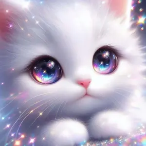 5D DIY Full Drill Round Diamond Painting - Diamond Painting Kit with Colorful Background, Mosaic Canvas DIY Wall Art, Home Wall Decoration, Suitable for Halloween, Christmas, Birthday, and Anniversary Gifts