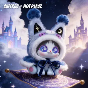 SUPERGG PICOCO Magic Cloak Cat Plush Pendant Blind Box