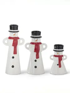 Winter Cheer Ceramic Candle Holder - 3 options!