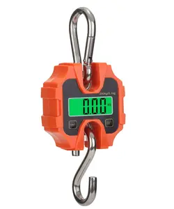 Digital Hanging Scales Portable Heavy Duty Crane Scale 250 kg 500 lb 2 AAA (Not Included)