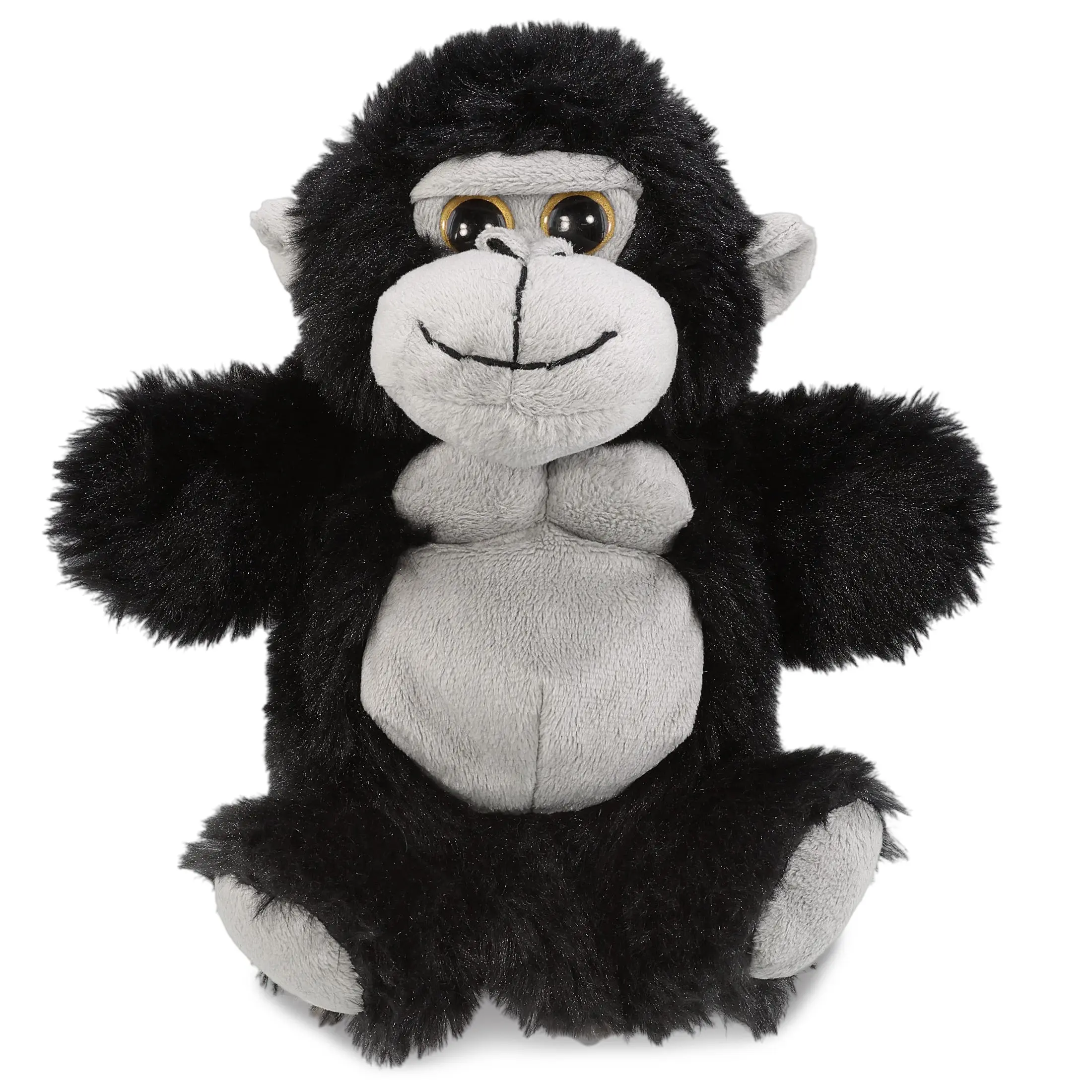 SUPER SOFT PLUSH HAND PUPPET - GORILLA