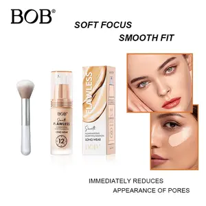 Tattoo cover up makeup Foundation & brushe, Natural Coverage Smooth, Waterproof Leg & Body Makeup