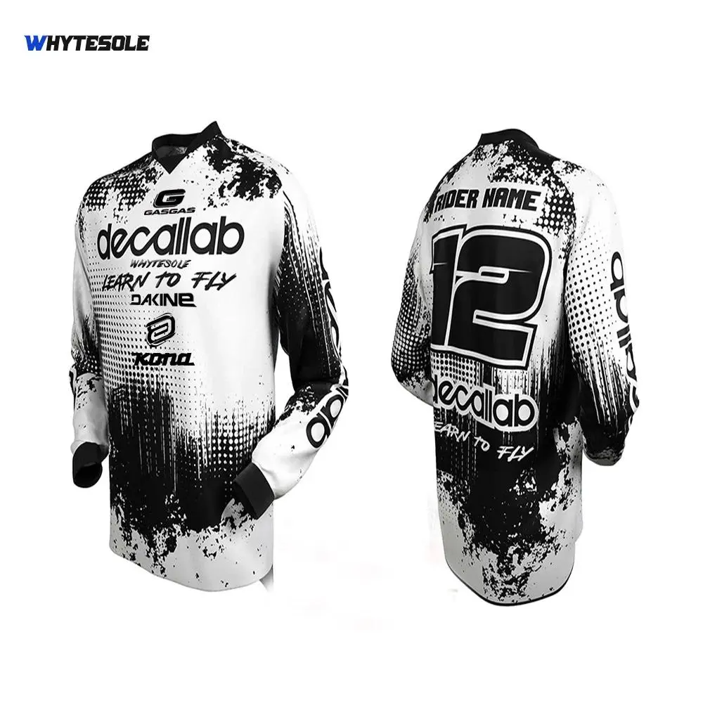 2025 team custom moto bmx enduro motocross Jersey mtb downhill jersey cycling mountain motorcycle bike DH  BICYCLE  jersey