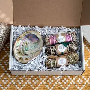 Smudge Bundle Sage Kit - Abalone Shell