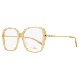 Pomellato Square Eyeglasses PM0090O 004 Nude/Gold 53mm