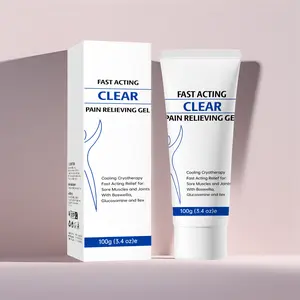 Soothing Cooling Gel 100g, Relieving Body Gel, Cooling with Menthol and Frankincense, Helps Relieve Muscle Tension , Relax your waist, legs, knees, shoulders and neck to relieve fatigue, Sports Soothing Cooling Gel Body Care Lotions