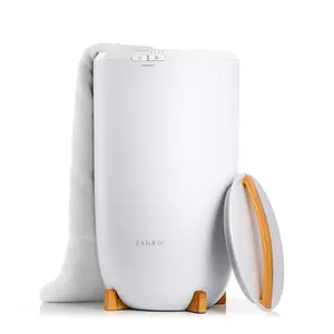 Zadro Luxury Towel Warmer Bucket - 20L Capacity for 40x70 Bath Towels, Four Timer Settings, Stainless-Steel Bucket for Even Heating large towel warmer spa-like experience