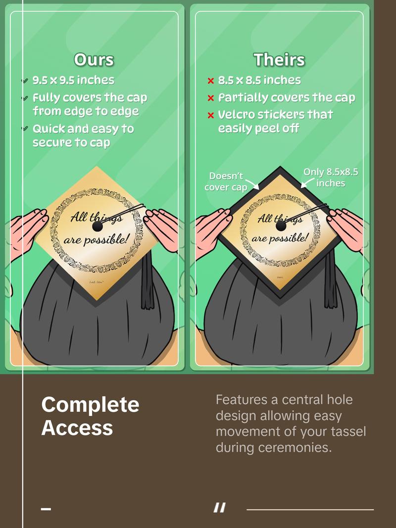 I Usually Wear A Crown, But Today This Will Do Graduation Cap Topper