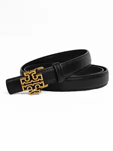 Elegant Peach Oval Buckle Belt, Fashionable Women's Accessory, Versatile Design for All Occasions, Stylish and Chic Waistband