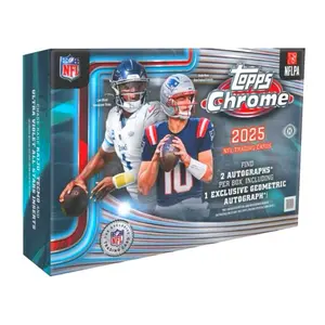 2025 Topps Chrome Football Breakers Delight Box
