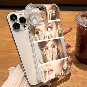 Glamorous Beauty Vibe A-ArianaS G-GrandeS Hot Phone Case Suitable for iPhone 17 16e 16 15 14 13 12 11 Mini Pro Max Air X XR XSMAX 8 7 Plus Anti Fall Transparent Soft Back Cover