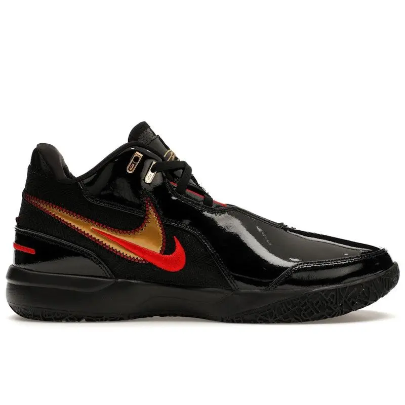 Nike Men's Zoom LeBron NXXT Gen AMPD Black University Red Gold Basketball Shoes, from StockX