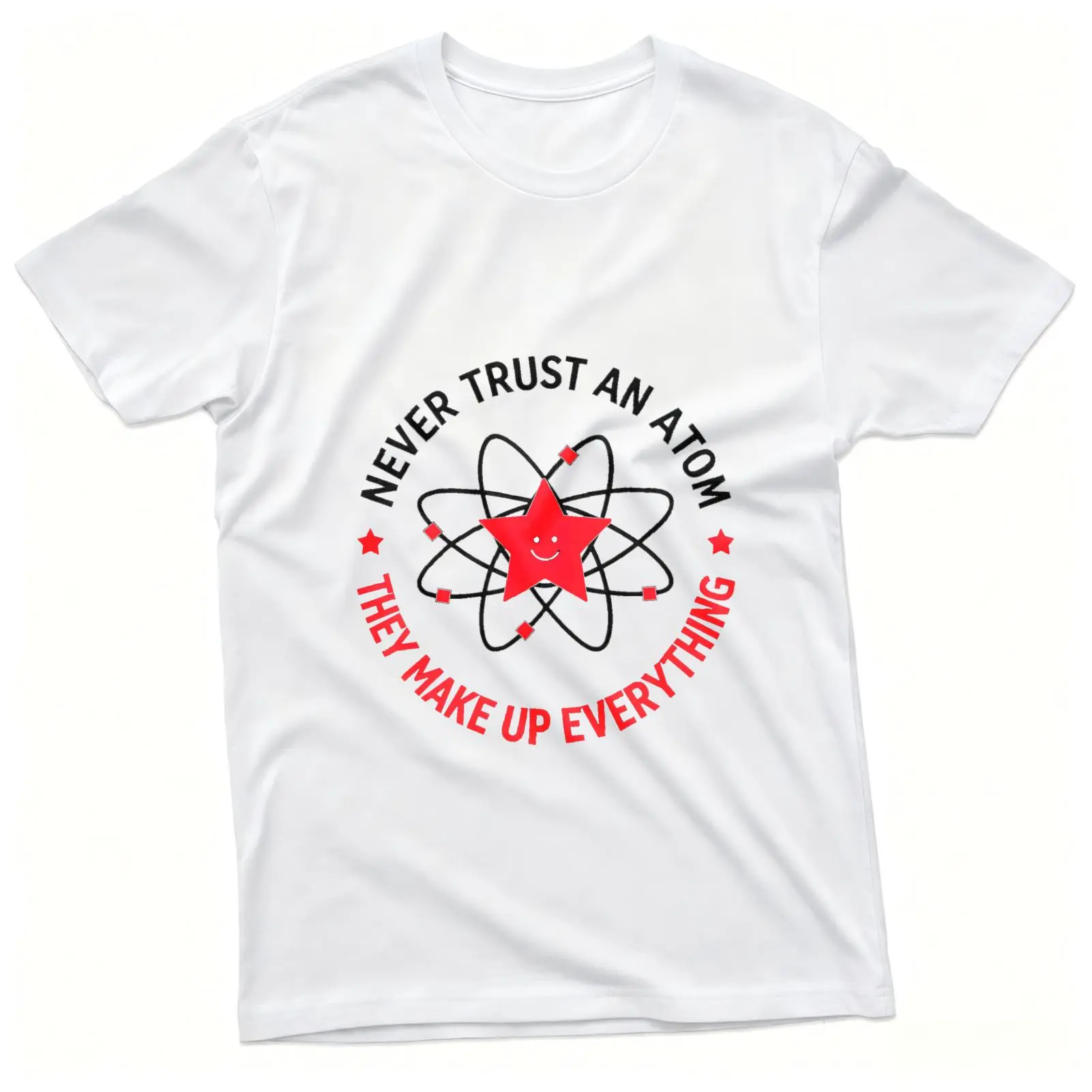 Carpesun Funny Science Humor T Shirt Atomic Joke Graphic Tee Soft Cotton Casual Wear Unisex Gift For Students Teachers Scientists