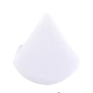 Triangle Shaped Beauty Sponges // Sponges & Applicators Makeup Cosmetic Powder White