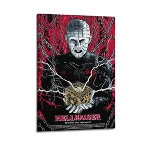 Hellraiser Modern Art Deco Painting Art Poster Wall Decoration Wall Poster Art Wall Rich Art Painting Corridor Art Painting Decoration