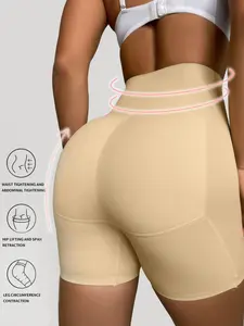 DORSU 2PCS Butt Lifter Shapewear Shorts for Women Fake Booty Hip Enhancer Body Shaper Waist Trainer Belly Control Panties Fajas