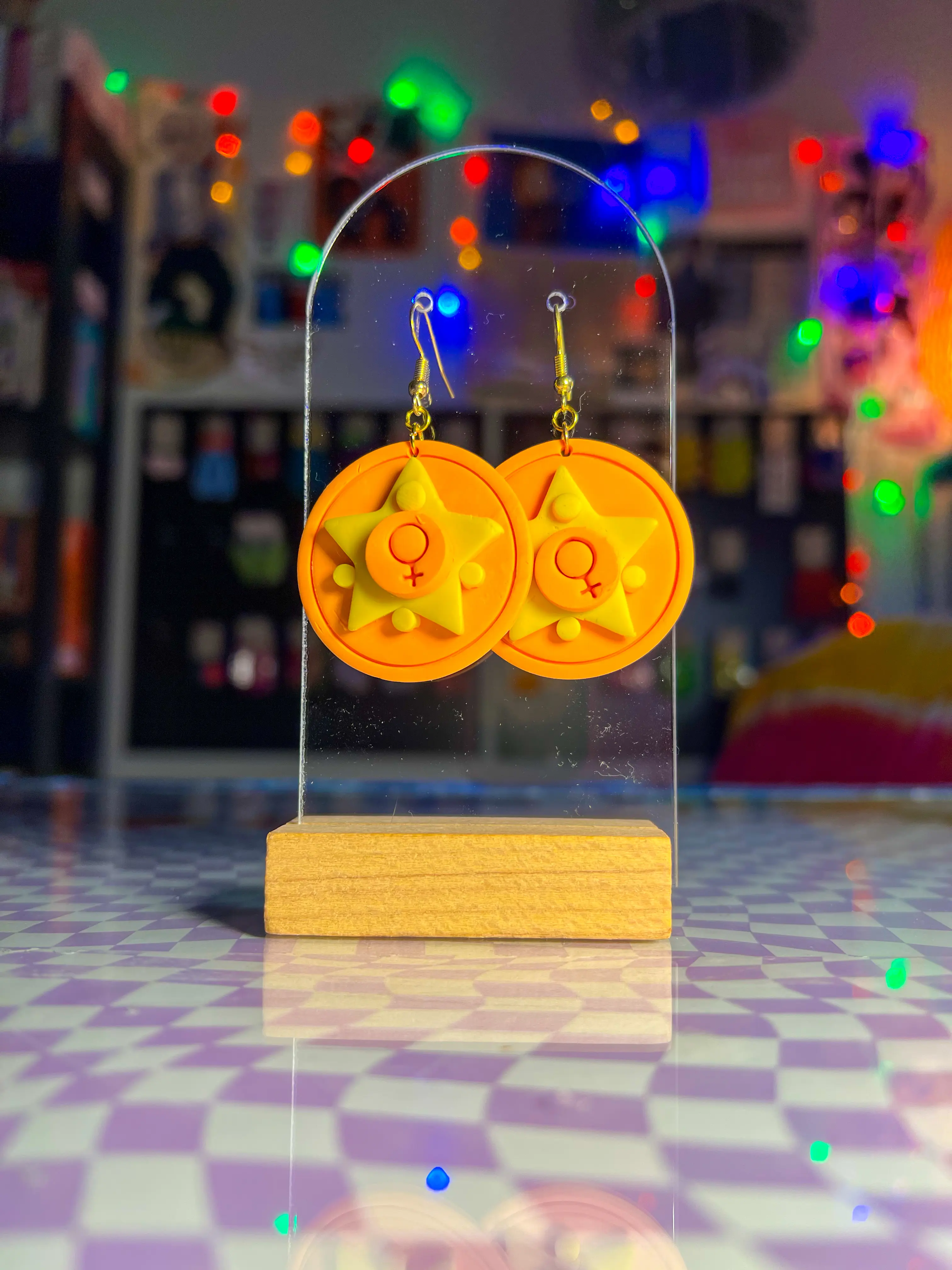 Sailor Venus Inspired Earrings