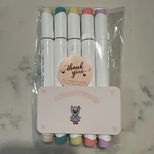 5 Pk Assorted Pack - Includes 5 Brushes in Assorted Colors