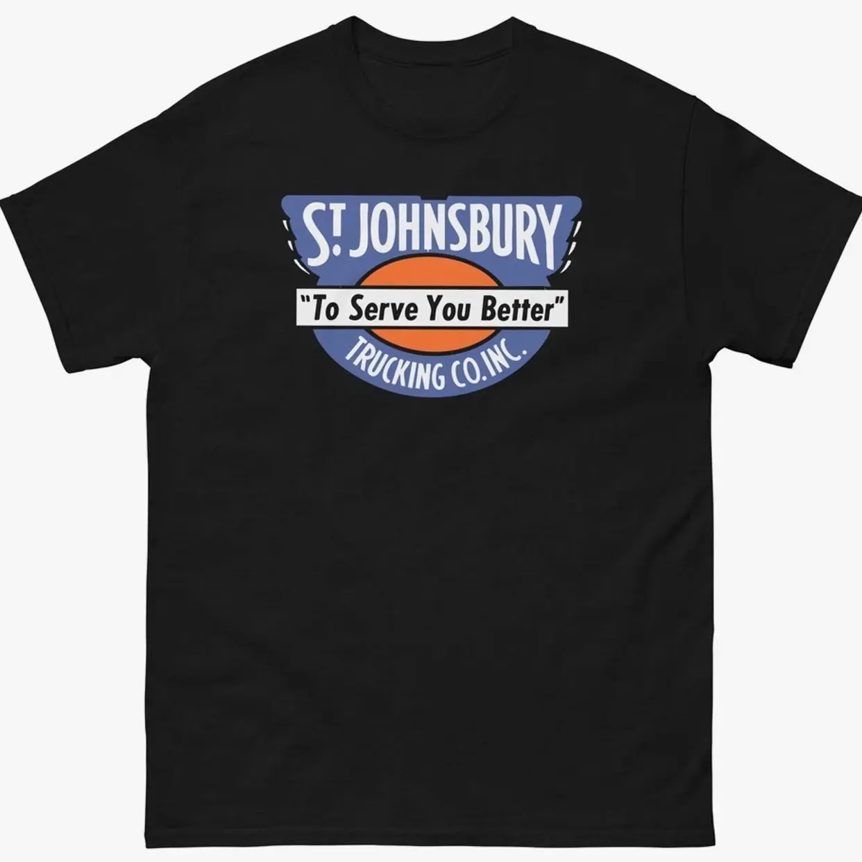 St. Johnsbury Trucking Black Graphic T Shirt Unisex classic tee T