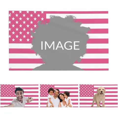 Custom Cotton-Linen Light Wall Hanging Tapestry Flag - Personalized Animal Figure Decoration, Durable Decorative Beach Home Accessory