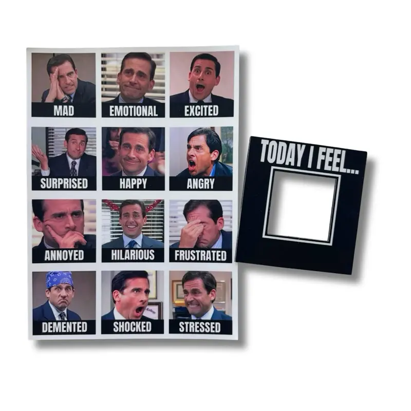 Michael Scott Mood Magnet, The Office Decor, Funny Magnets, Funny Gifts, The Office Merch