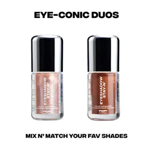 EYE-conic DUO - 2 Eyeshadow STAY-Ns, buildable, long-lasting, crease-proof liquid eyeshadows