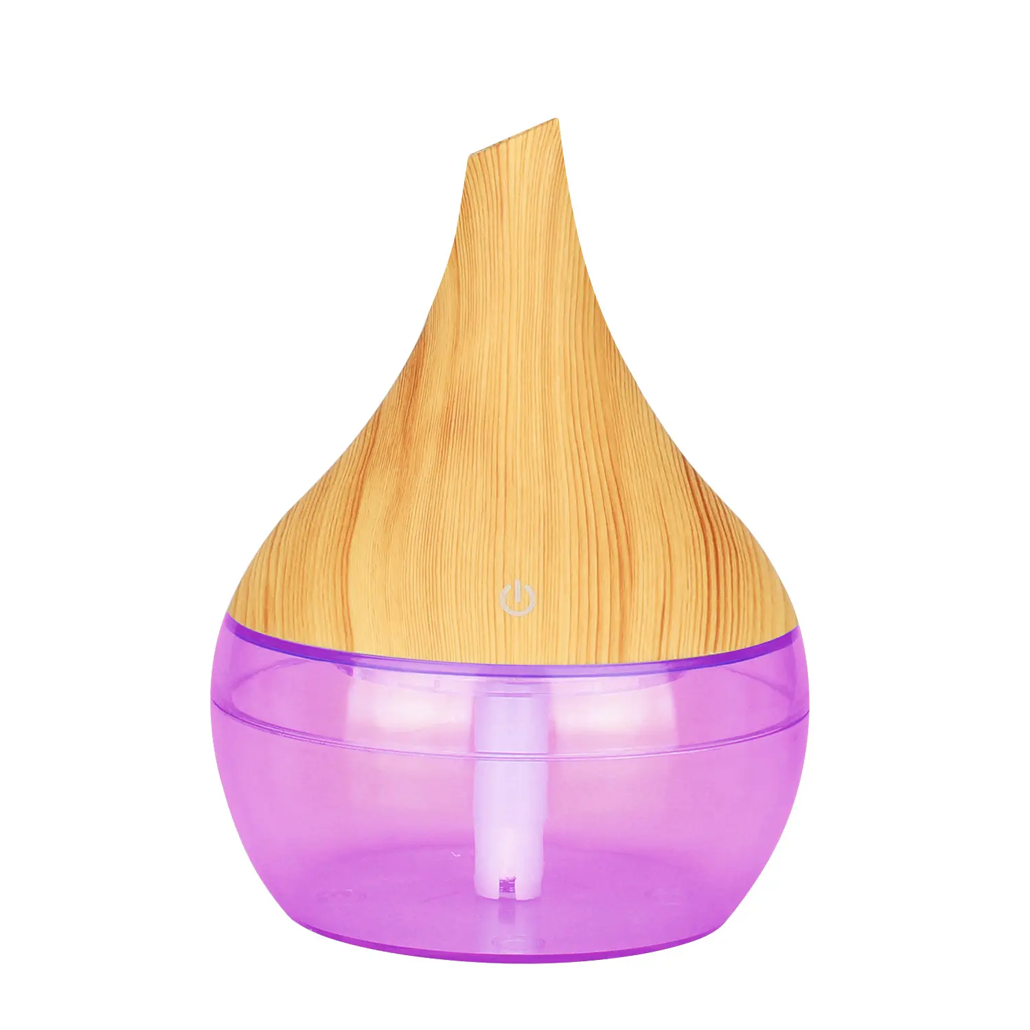 Mini Humidifier - USB Rechargeable Wireless Miniature Scented Air Purifier, 20*20cm Cordless Portable Aroma Diffuser Sleep Aid for Bedroom, Office Use