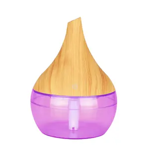 USB Rechargeable Humidifier Portable Aroma Diffuser Desktop Mini Air Purifier for Bedroom Home Use