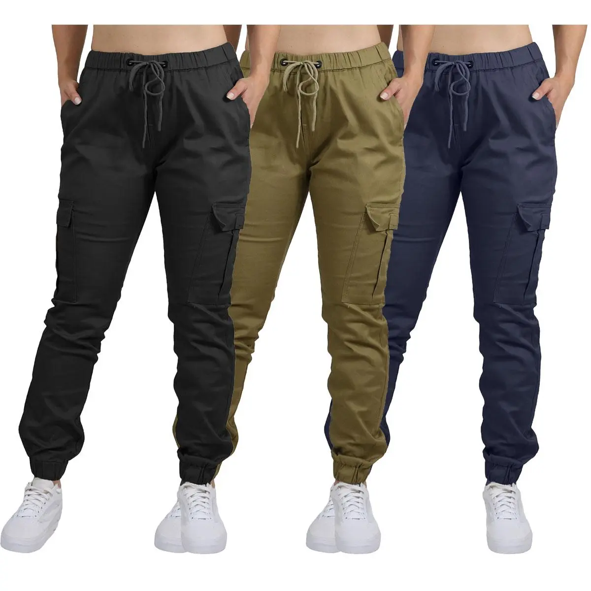 Black-Dark Khaki-Navy
