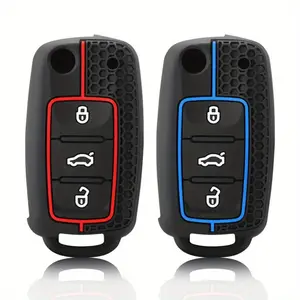 Remote Key Case Fob Shell Cover For VW For Beetle For Caddy For Eos For Jetta For Golf For Polo For Scirocco For Sharan For Tiguan For Touran For Passat For Bora For Transporter T5