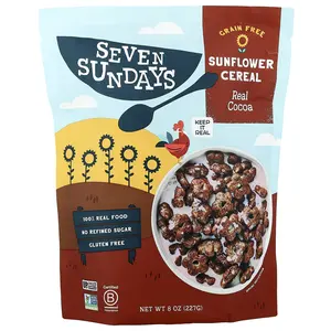 Seven Sundays Sunflower Cereal, Real Cocoa, 8 oz (227 g)